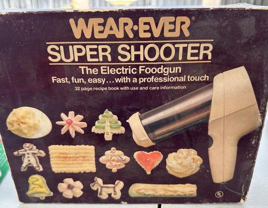 Box for the WearEver Super Shooter Electric Foodgun