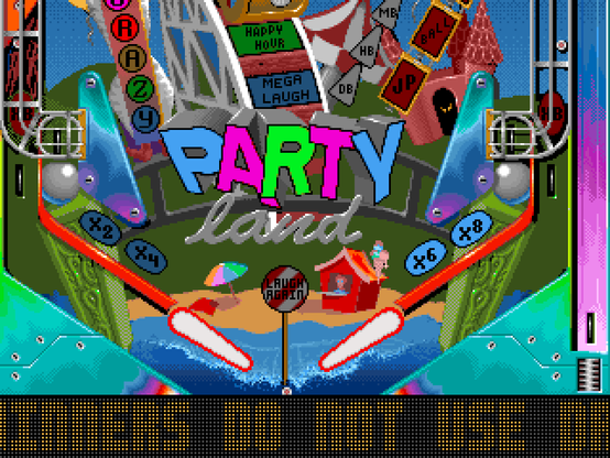 Pinball Fantasies for MS-DOS, Screenshot