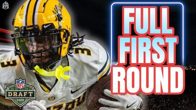 Do the Tennessee Titans Trade Up for Wide Receiver? Full First Round NFL Mock Draft 2025  🏈