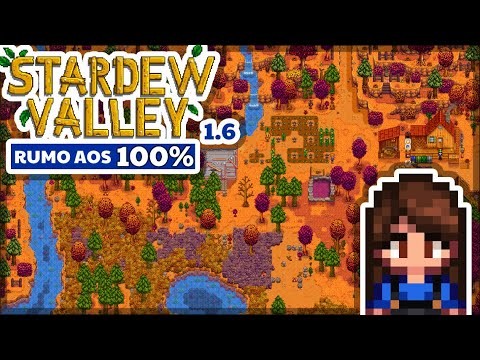 Dia 10 tentando "Platinar" o Stardew Valley 👩‍🌾✨ |  Outono, Ano 1 | Rumo aos 100%