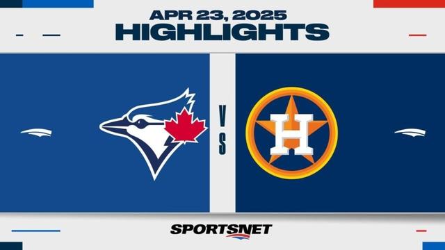 MLB Highlights | Blue Jays vs. Astros - April 23, 2025