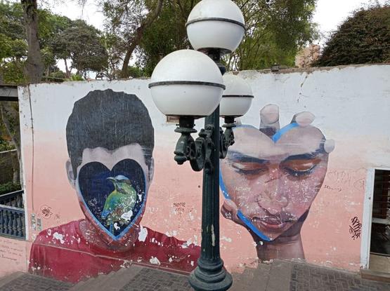 Artwork by Jade Rivera in Lima, Peru