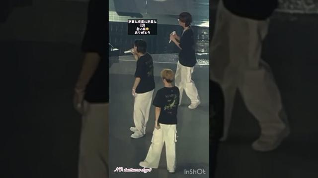 いつかの誓い共に叶えよう岸くん神くんのもとにかけてくる紫耀くん尊い。#Number_i #平野紫耀 #岸優太#神宮寺勇太#shohirano #yutakishi #number_i_livetour