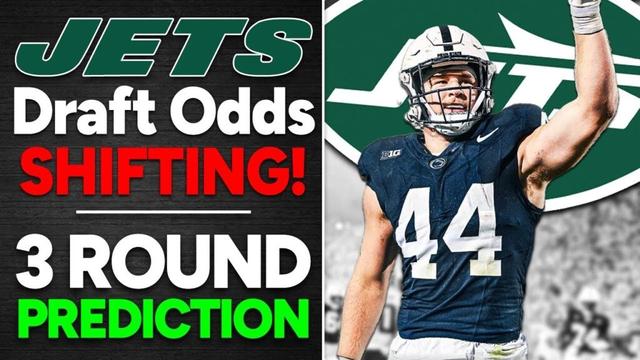 Draft Odds Shifting - 3 Round Prediction for New York Jets