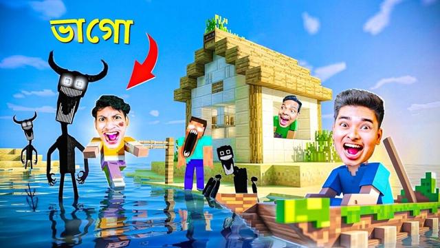A New Monster Attacked Us in Minecraft