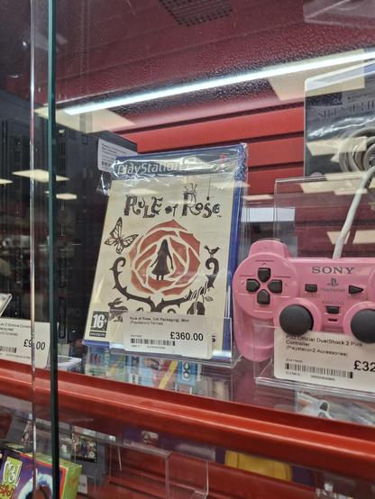 A copy of Rule of Rose for PS2, for £360