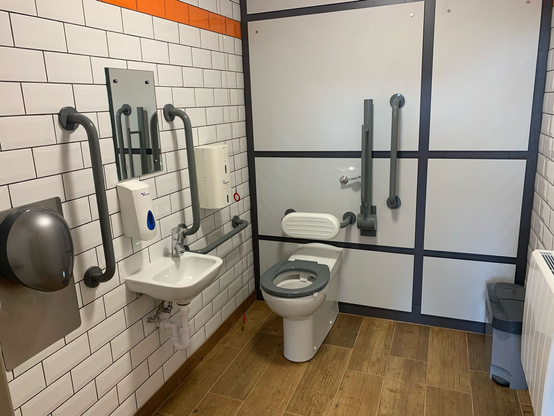 TfL Image - New facility at White Hart Lane station