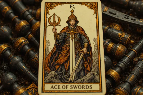 Prompt:  Tarot Card, Ace of Swords, mental clarity, intellectual pursuits, articulate thoughts expression, risks associated with overthinking or emotional detachment, tarot reading, personalities, future, astrology, practical solutions, tips, scientific knowledge, robots, humans, collaboration, content, growth, self-awareness , NSFW, HD, sharp focus, stunningly beautiful, hyper-detailed, Medievalism, inspired by The Middle Ages, medieval art, elaborate patterns and decoration, Medievalism

Negative prompt: ugly, deformed, noisy, blurry, low contrast, extra eyes, bad eyes, ugly eyes, imperfect eyes, deformed pupils, deformed iris, cross-eyed, poorly drawn face, bad face, fused face, ugly face, worst face, unrealistic skin texture, out of frame, poorly drawn hands, cloned face, double face, blurry, bad quality

Text model: neural-chat

Image model: ArtsyLite