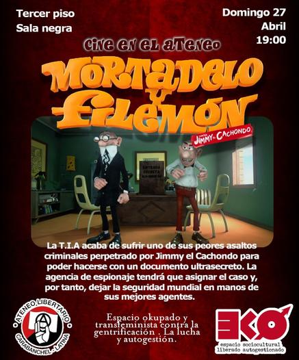 Cine en el Ateneo: «Mortadelo y Filemón»