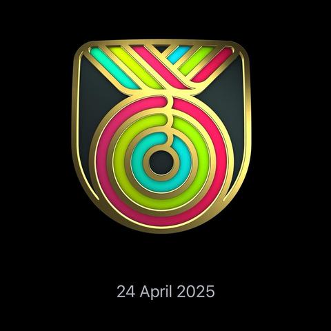 Awarded the Global Close Your Rings award in Apple Fitness.
