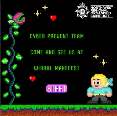 Graphic for NWROC for Wirral MakeFest