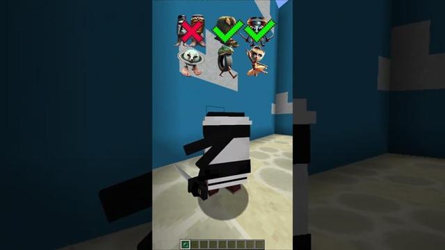 Closing One - Way Gate vs Italian Brainrot Mobs #minecraft #shorts #italianbrainrot