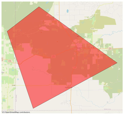 Tornado Warning - Hansford, #TX; #Hutchinson, #TX; #Ochiltree, #TX; #Roberts, #TX - NWS Lubbock TX