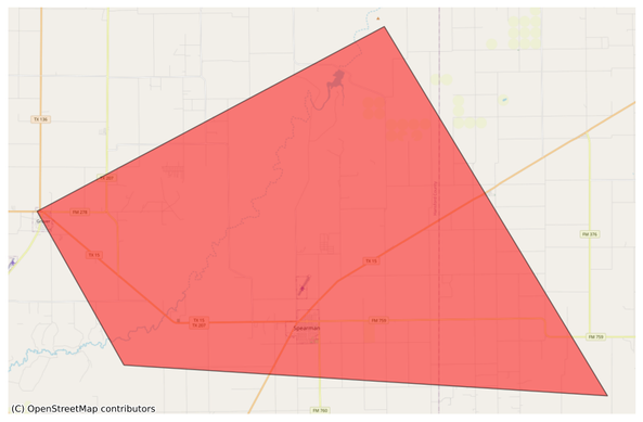Severe Thunderstorm Warning -  - NWS Amarillo TX