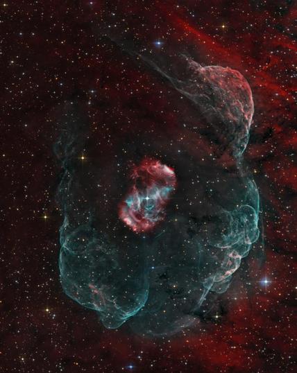 APOD for 2025-04-24 - NGC 6164: A Dragon's Egg