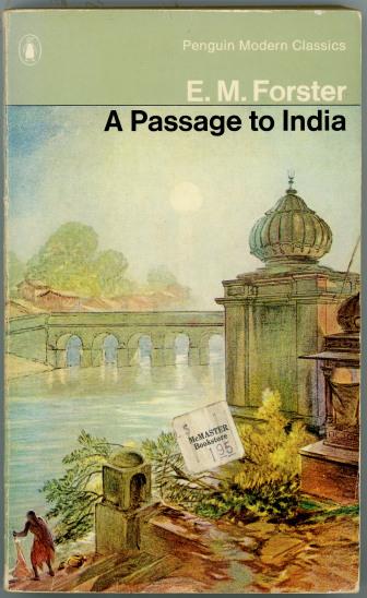 Top Left: Penguin Book Logo
Top Left: Penguin Modern Classics
E. M. Forster
A Passage to India
Bottom two thirds is a part of the painting, Indore (from India Ancient and Modern, 1867) by William Simpson.