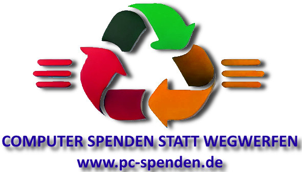 logo von computer spenden statt wegwerfen