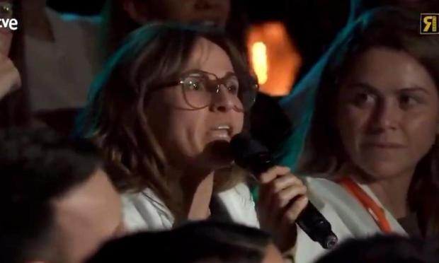 Tamara Contreras en 'La Revuelta'. (TVE)