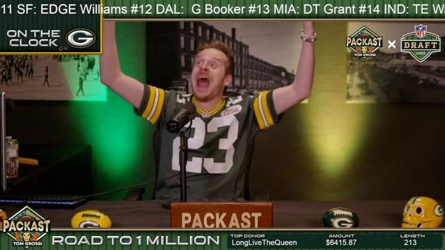 Tom Grossi's Live Reaction to Drafting Matthew Golden