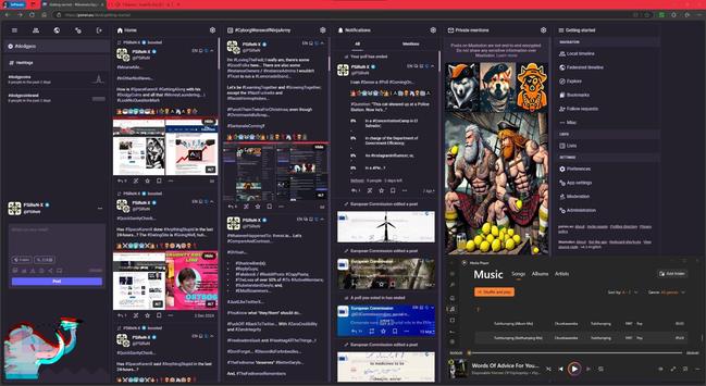 #AllSystemsOperational and #PSiReN-Group #Stills #ComesComplete with #ZeroReports and #TootSuite; #PoweredBy: #FloofsAndSparkles...