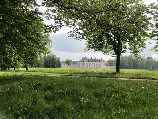 Vue du château de Villers-Cotterêts