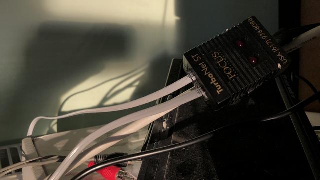 A phonenet connector in the evening light
