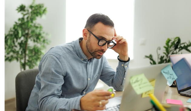És més comú que es quedin en blanc individus amb TDHA i trastorn d'ansietat (iStock)
