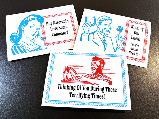 Good-Byes Greeting Cards