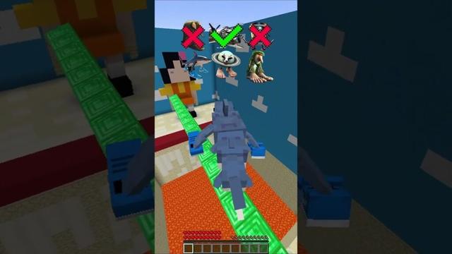 Rotating Floor Squid Game 2 vs Italian Brainrot Mobs #minecraft #shorts #italianbrainrot