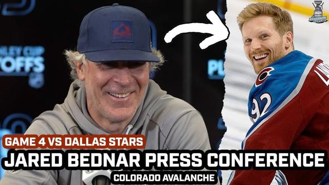 Jared Bednar IMPRESSED With Landeskog & More Before Game 4 vs Stars