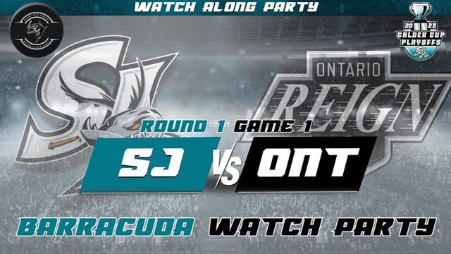 San Jose Barracuda vs Ontario Reign | WATCH PARTY + LIVE REACTIONS!