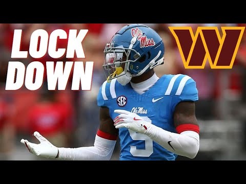 Washington Commanders Draft CB Trey Amos! Steal Of The Draft? Adam Peters Cooking