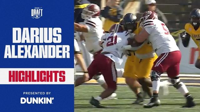 HIGHLIGHTS: Darius Alexander | Giants Draft | Toledo DT | New York Giants
