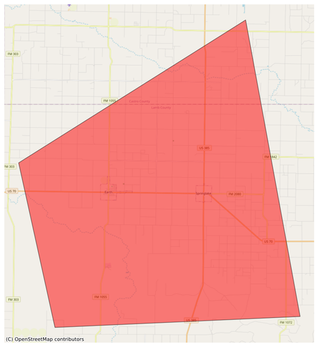 Severe Thunderstorm Warning -  - NWS Lubbock TX