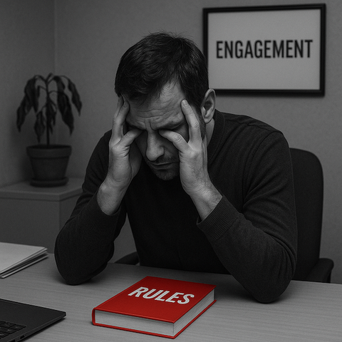 disengaged person