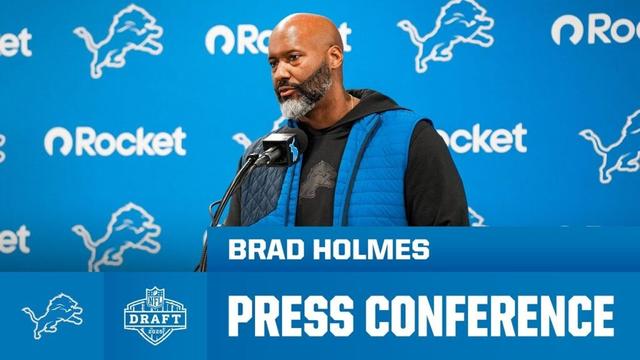 Brad Holmes NFL Draft Day 2 Press Conference | April 25, 2025