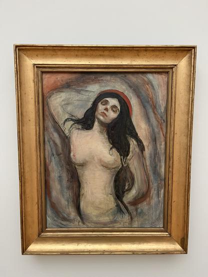 Madonna by edvard munch