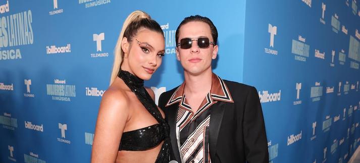 Lele Pons y Guaynaa en la gala Billboard Latin Women In Music, mayo de 2023. / Christopher Polk