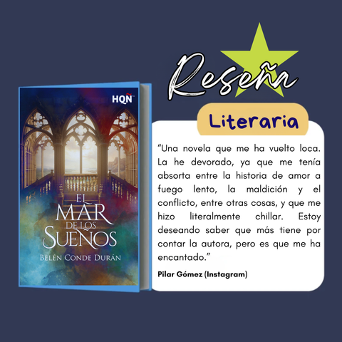 "Una novela que me ha vuelto loca. La he devorado, ya que me tenía absorta entre la historia de amor a fuego lento, la maldición y el conflicto, entre otras cosas, y que me hizo literalmente chillar. Estoy deseando saber qué más tiene por contar la autora, pero es que me ha encantado."

Reseña de Pilar Gómez