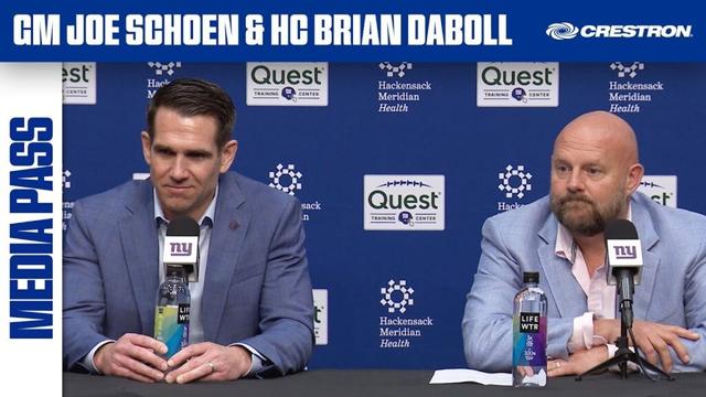 Joe Schoen & Brian Daboll on Drafting Darius Alexander | New York Giants