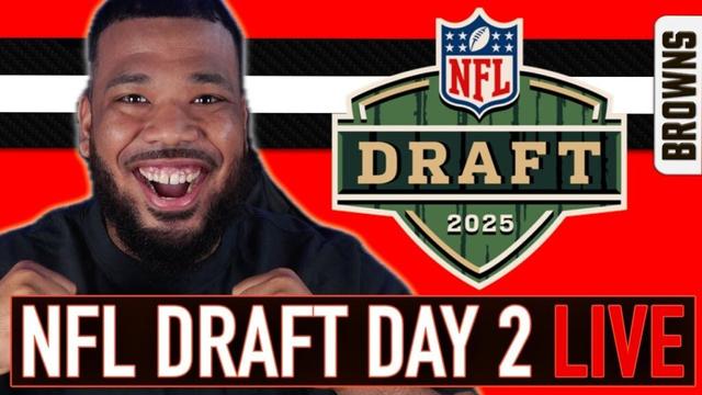 BROWNS DRAFT DAY 2 LIVE WATCH PARTY