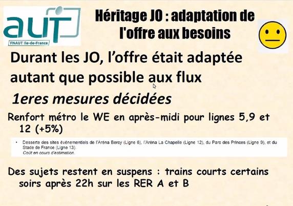 L'offre était adaptée - mais toujours des trains courts après 22h sur les RER A et B