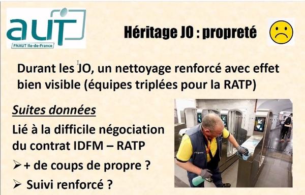 Nettoyage renforcé mais difficile négociation RATP-IDFM