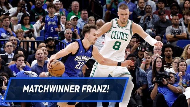 NBA-Highlights: Matchwinner Franz Wagner! Orlando Magic gewinnen Krimi gegen Boston Celtics