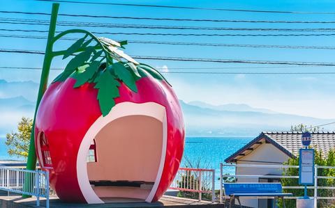 Nagasaki's fruit-themed bus stops: Public transport with an added dose of fun