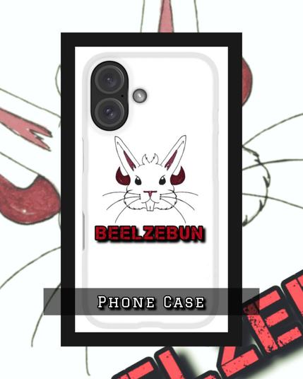 A devilishly adorable bunny. On a phone case.