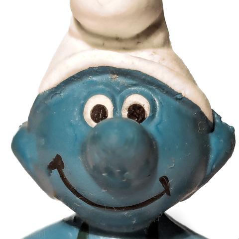 Smiling smurf