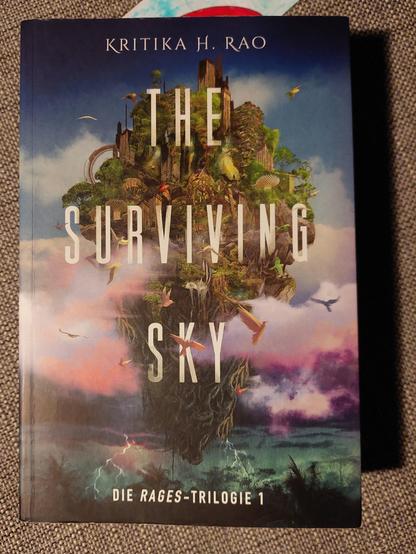 Cover des Buches:
Kritika H. Rao
The surviving sky
Die Rages-Trilogie 1