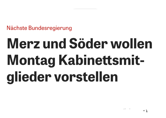 Überschrift des im Beitrag verlinkten Artikels