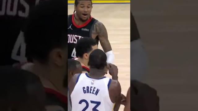 Draymond “Paint Your Nails” to Jalen Green #warriors #nba #shorts #basketball #draymond